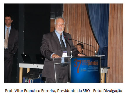 Prof. Vitor Francisco Ferreira, Presidente da SBQ 